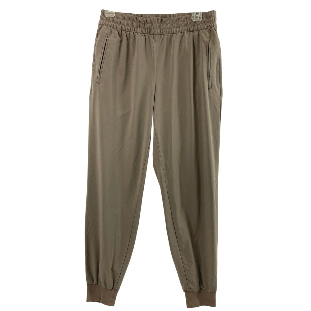 Banana Republic Joggers Womens Small Airstretch Brown High Rise Athletic Pants